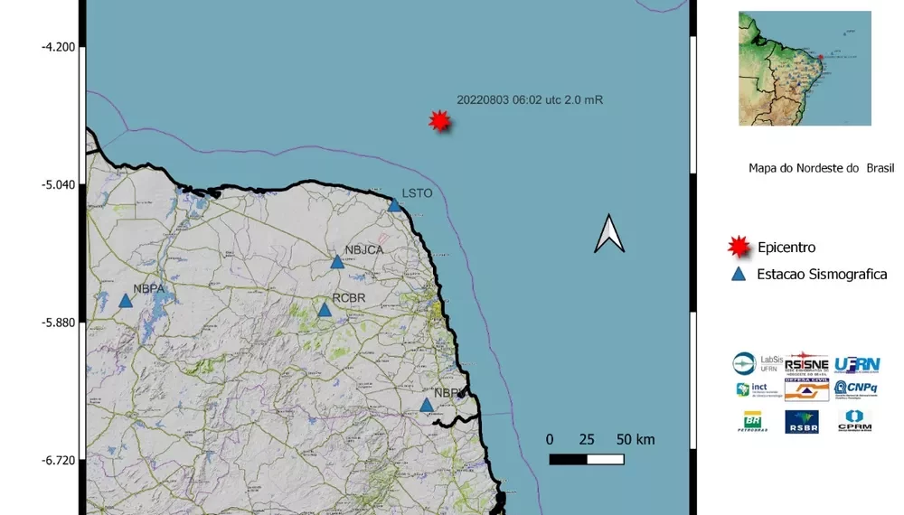 RN registra novo tremor de terra na região de Touros – Ponto de Vista com  Nelson Freire